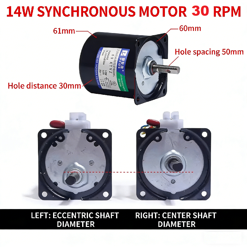 60KTYZ Permanent Magnet Synchronous Motor for Projector Screen, Electric Curtain & Automation Equipment