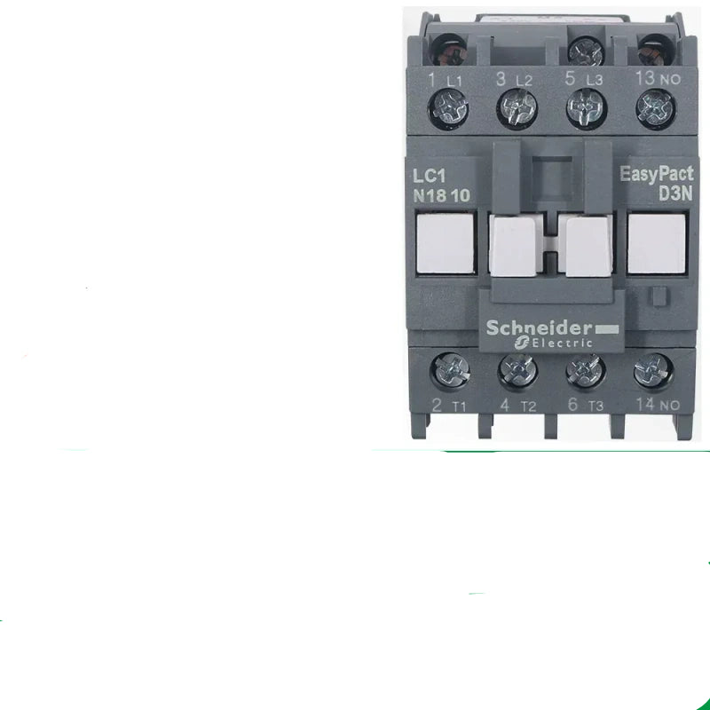LC1N1810 18A 1NO SCHNEIDER CONTACTOR,Schneider EasyPact D3N LC1N 3-Pole Contactor 