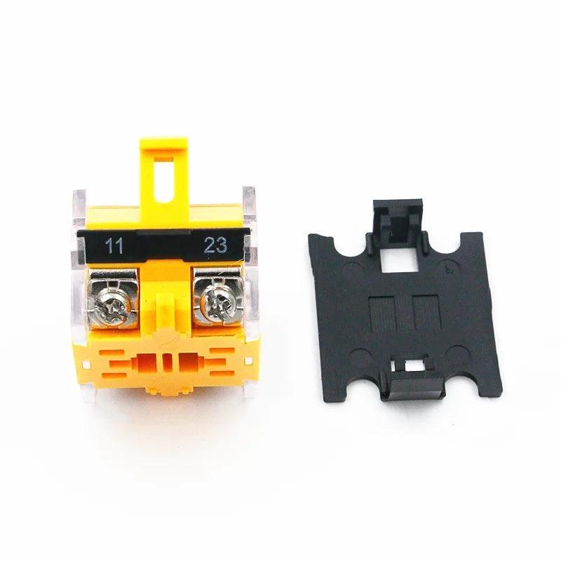 1PCS Silver Contact for Push Button Switch LA39 LA38 1NO1NC 2NO DIY Accessories, la38 series button switch