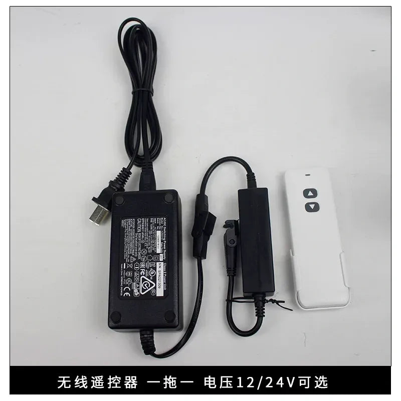 Linear Actuator Motor Controller Kit, Wired & Wireless Remote Control, 12V/24V, 1-to-1/1-to-2/1-to-3/1-to-4, AC220V Power Supply
