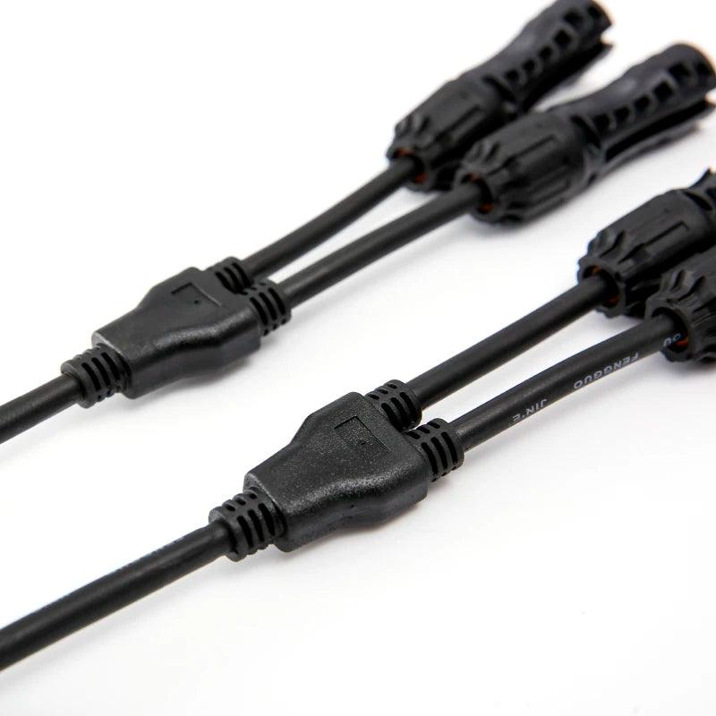 2 To 1 Hot Selling PV Mate Y Branch Connector With 4mm2 Solar Cable For Solar Pv System Solar 1000V 30A - electrical center b2c