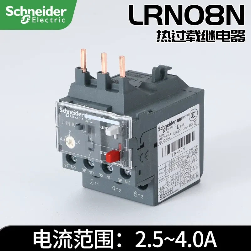Schneider thermal overload relay, LRN relay, Schneider LRN08N