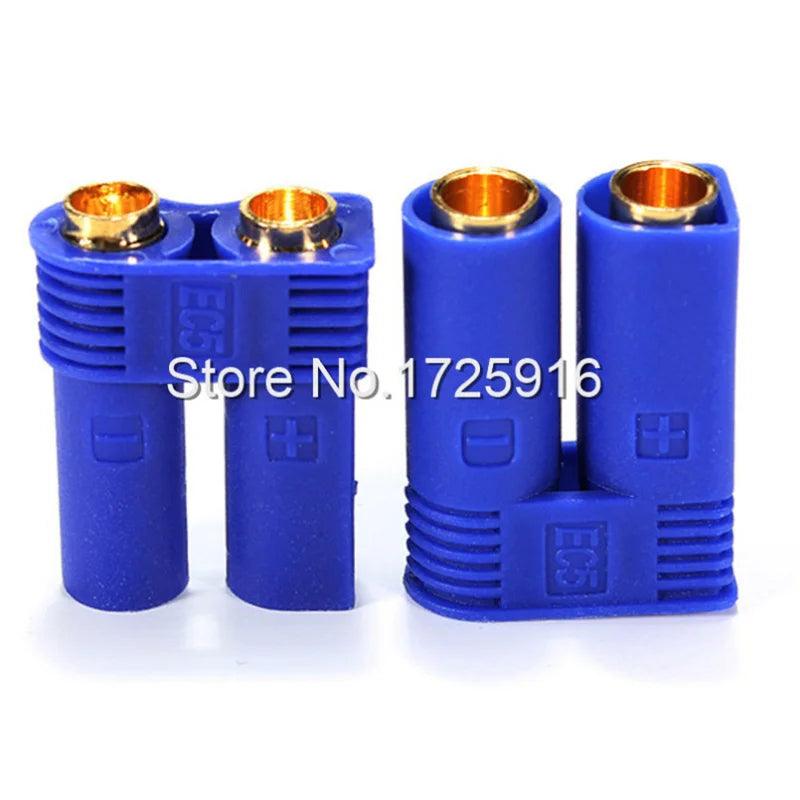 200 Pairs/Lot EC5 Banana Plug 5.0mm Female Male Bullet Connector for RC ESC Lipo Battery Motor Part Plug DZ0102
