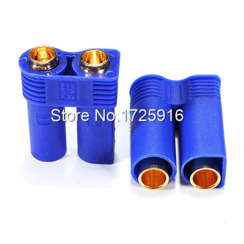 200 Pairs/Lot EC5 Banana Plug 5.0mm Female Male Bullet Connector for RC ESC Lipo Battery Motor Part Plug DZ0102