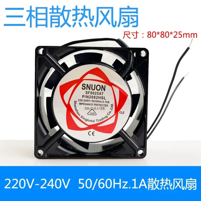 3 phase heat fan