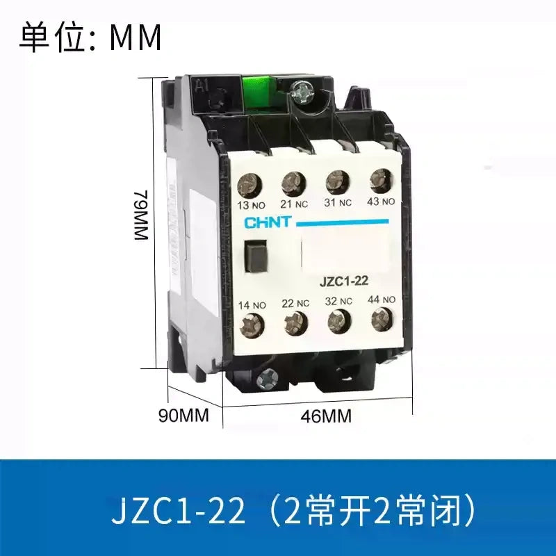 CHNT JZC1-22 2no+2nc Relay,Intermediate Relay,