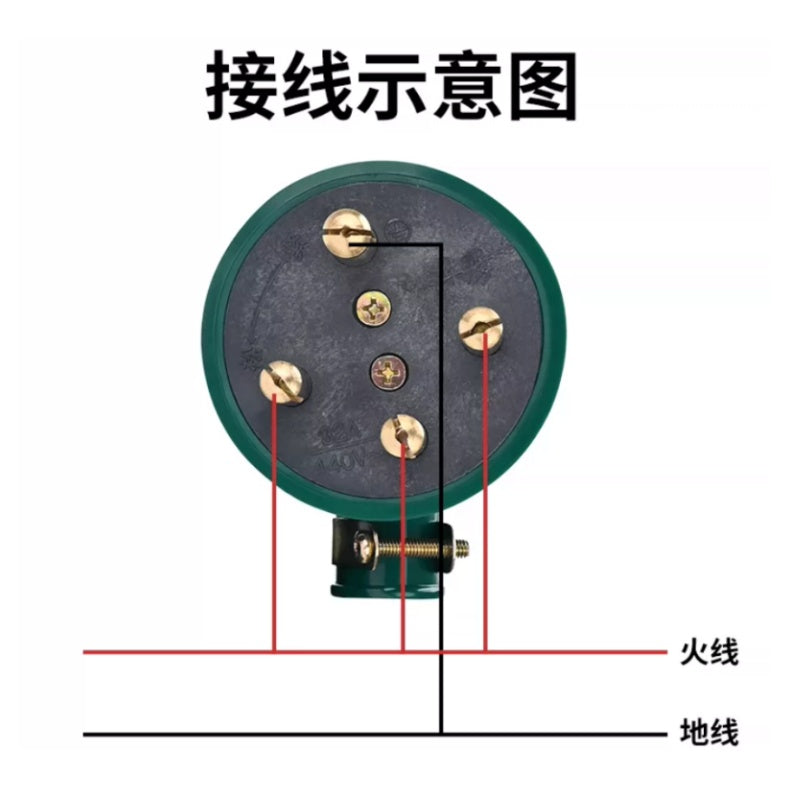 3‑Phase 4‑Wire Industrial Plug Socket 16A/25A/32A/60A 440V Waterproof Power Connector