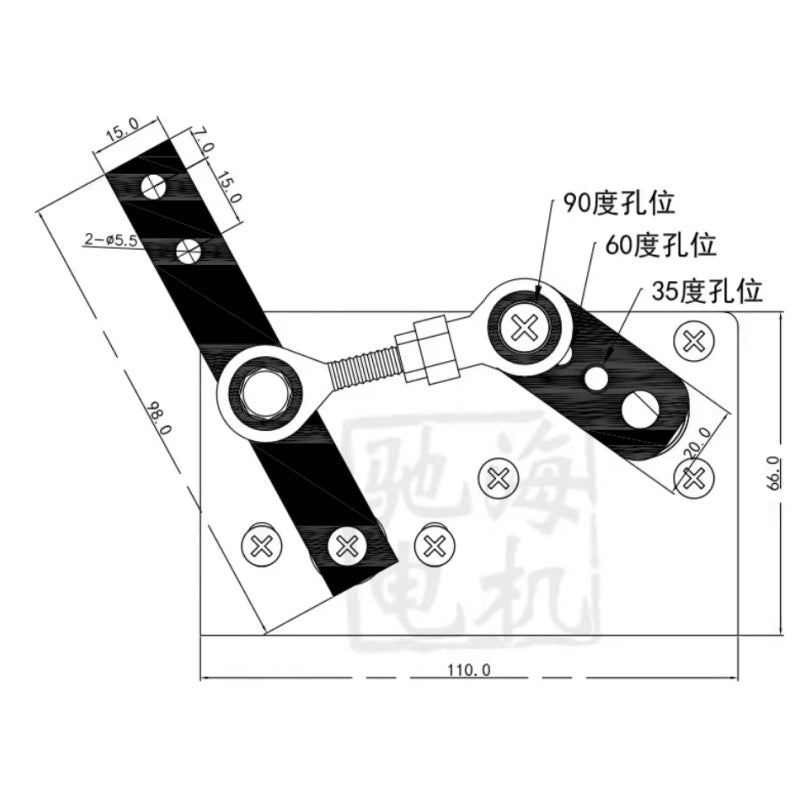CHYB-GW3429, swing motor, reciprocating dc motor, adjustable angle motor, 12v 24v swing motor, wobble gear motor, low power dc motor, high torque swing motor, diy simulator motor, hobby swing motor