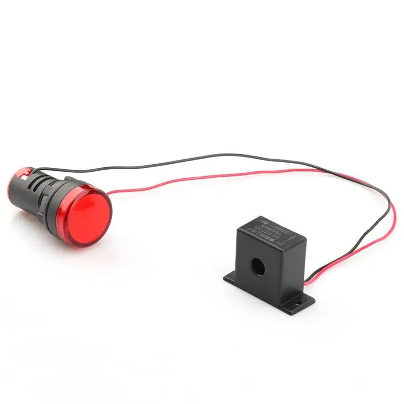 22mm Tapping LED Current Indicator Power Indicator AC Current transformer Indicator - electrical center b2c,current indicator led
