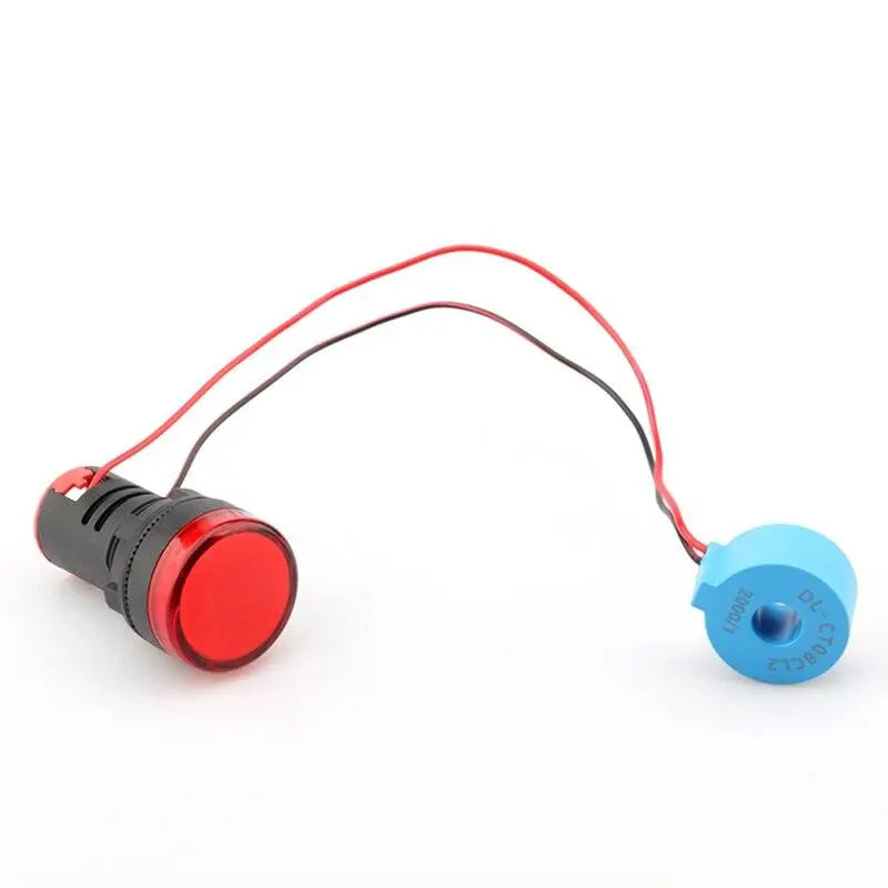 22mm Tapping LED Current Indicator Power Indicator AC Current transformer Indicator - electrical center b2c,current indicator led
