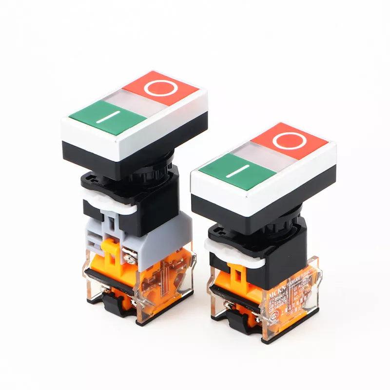 electrical center b2c | 22mm Self-reset Double-position Double-head ...