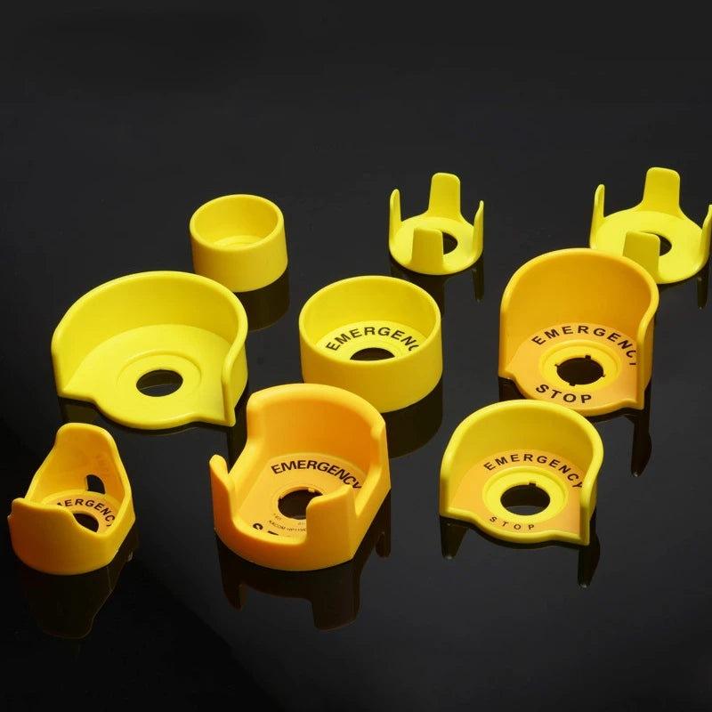 electrical center b2c | 22mm yellow stop button protection cover button ...