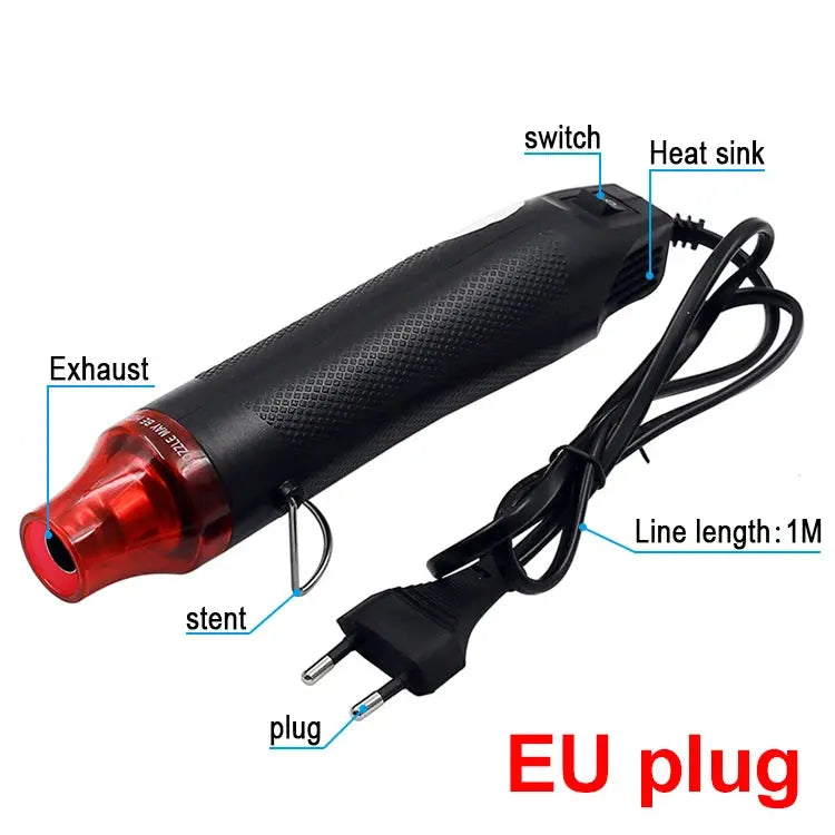640/250PCS Waterproof Heat Shrink Butt Crimp Terminals Solder Seal Electrical Wire Cable Splice Terminal Kit with Hot Air Gun - electrical center b2c