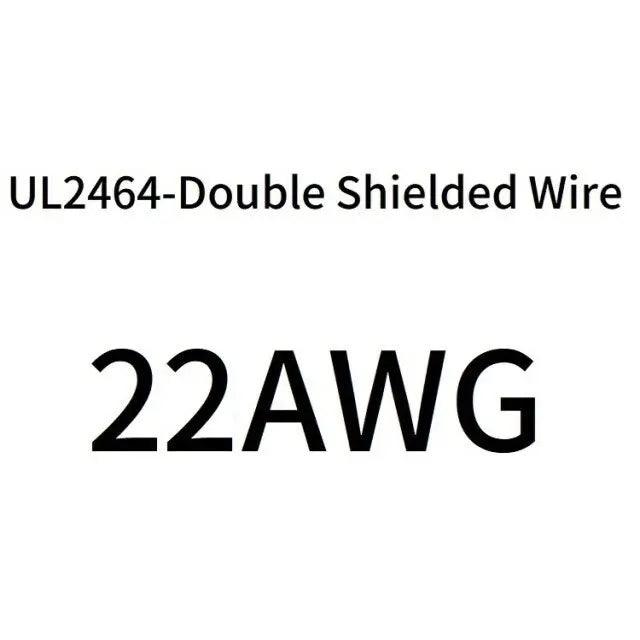 2/5/10M UL2464 Shielded Wire Channel Audio Line | 26, 24, 22AWG/2-8Cores Optional - electrical center b2c