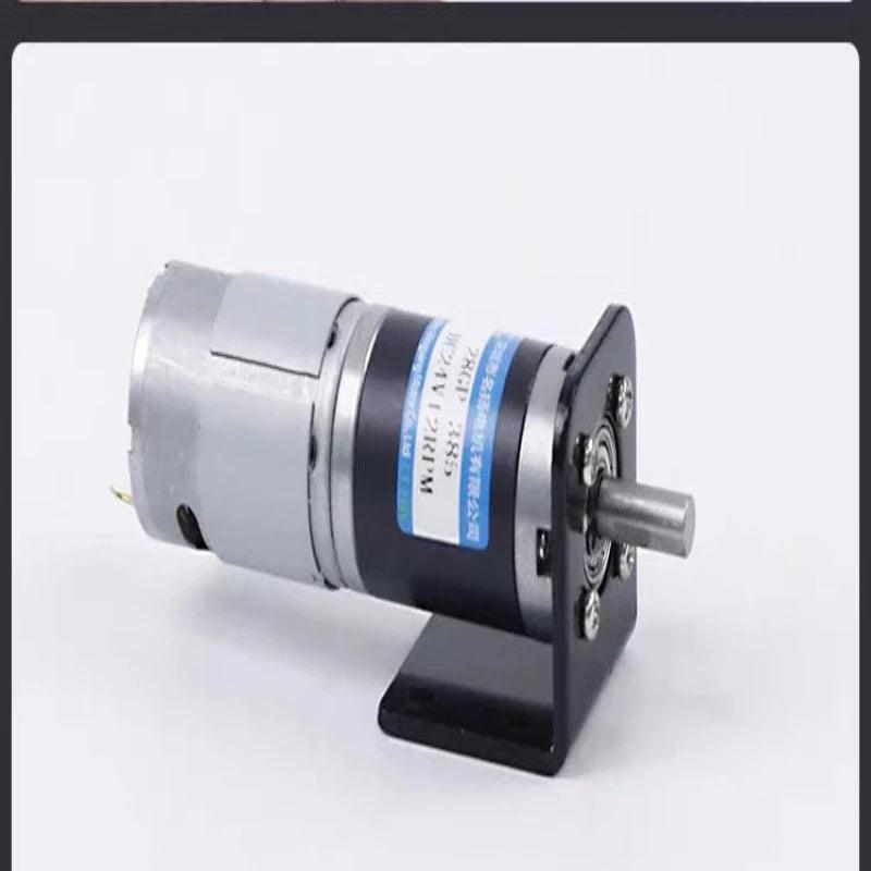 28GP-385 Planetary Gear DC Reduction Motor 12V 24V Adjustable Low Speed 12RPM-1600RPM PWM Micro Electric Motor All Metal
