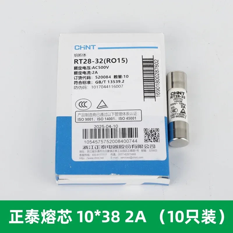 chint fuse link, rt28-32,10*38 2a