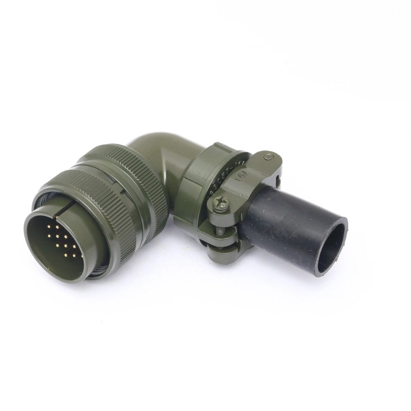 MIL-C-5015 24S Connector, MIL-SPEC 5015 Plug, 7/9/16/24 Pin Aviation Connector, IP67 Waterproof Connector, Gold-Plated Contacts, Military Standard Circular Connector, Industrial Multi-Core Plug, 380V Power Connector, Aerospace Connector, Corrosion Resistant Connector