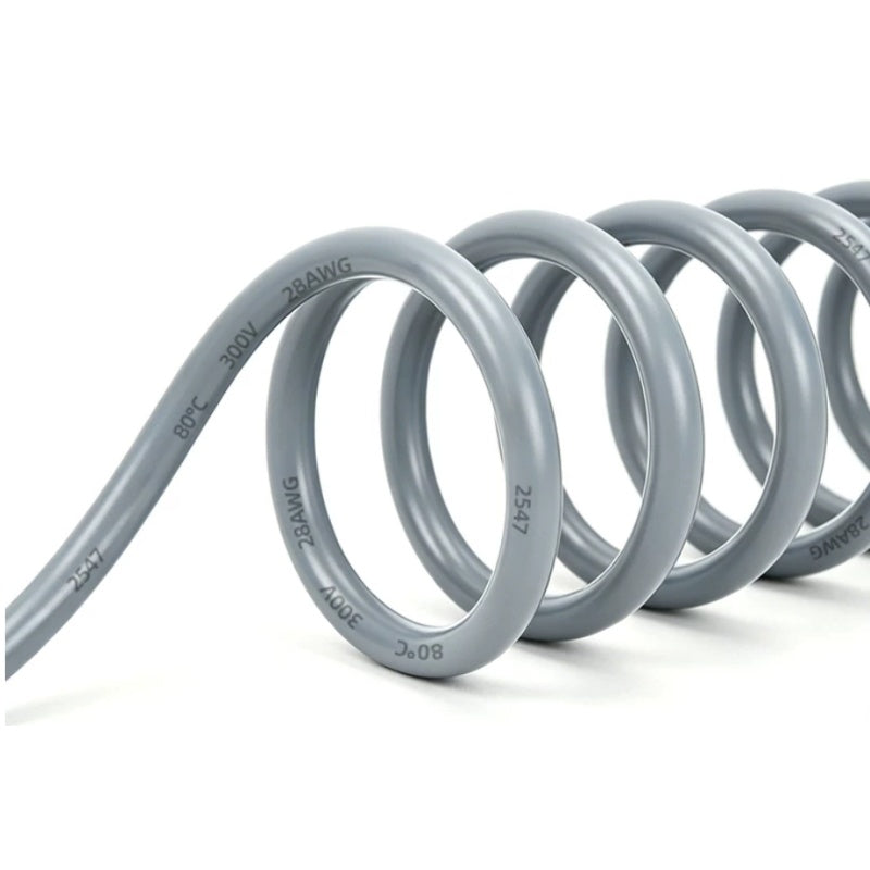 1M/5M 2547 Multi-Core Shielded Cable 2/3/4/5/6/7/8 Core 16-30AWG Tinned Copper Braided Shield Wire