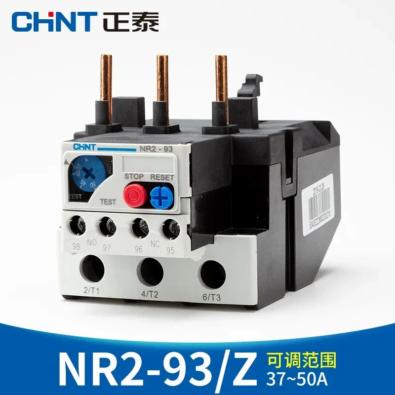 CHINT thermal overload relay, NR2 relay, CHINT NR2-93 37-50A