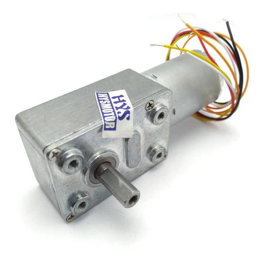 370 Brushless Motor Gear 12V 24V DC Electric Motor BLDC Metal Gearbox  Worm Reduce Mni Motor JGY370.geared bldc motor
