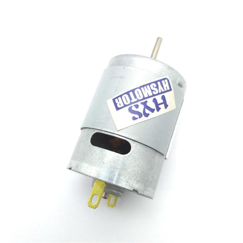385 Micro DC Motor 12V 24V 4000rpm 8000rpm High Speed PWM Reversed CW CCW 12 Volt V Electric DIY Model Toy Fan RS385