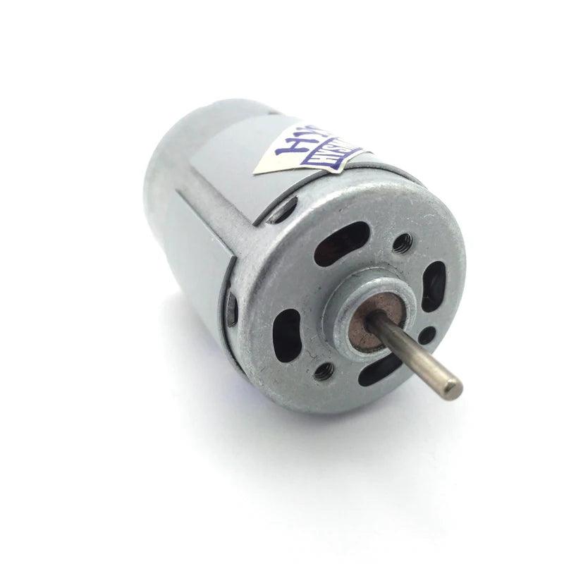 385 Micro DC Motor 12V 24V 4000rpm 8000rpm High Speed PWM Reversed CW CCW 12 Volt V Electric DIY Model Toy Fan RS385