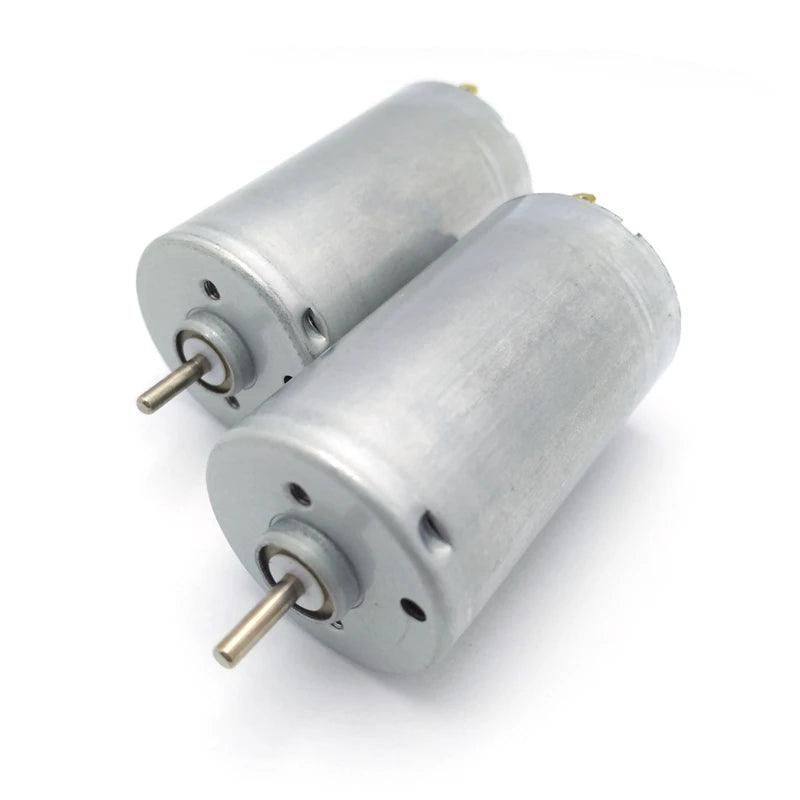 390 DC Micro Motor 6V 12V 24V High Speed 4200rpm 9426rpm 18900rpm Motors Reversed Strong Magnetic Electric DIY Model Fan RP390