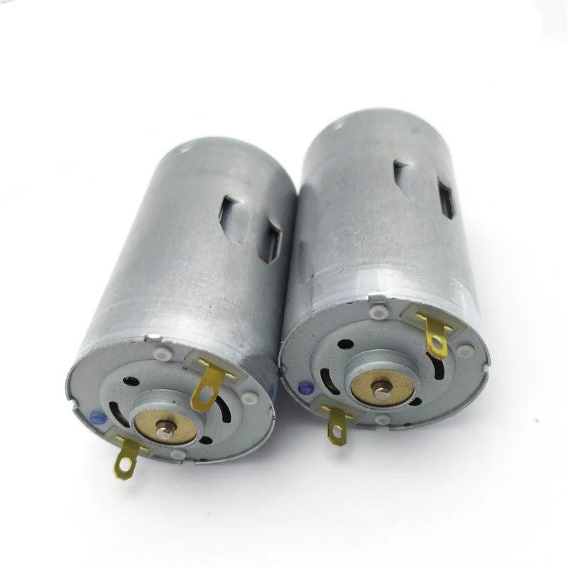 390 DC Micro Motor 6V 12V 24V High Speed 4200rpm 9426rpm 18900rpm Motors Reversed Strong Magnetic Electric DIY Model Fan RP390