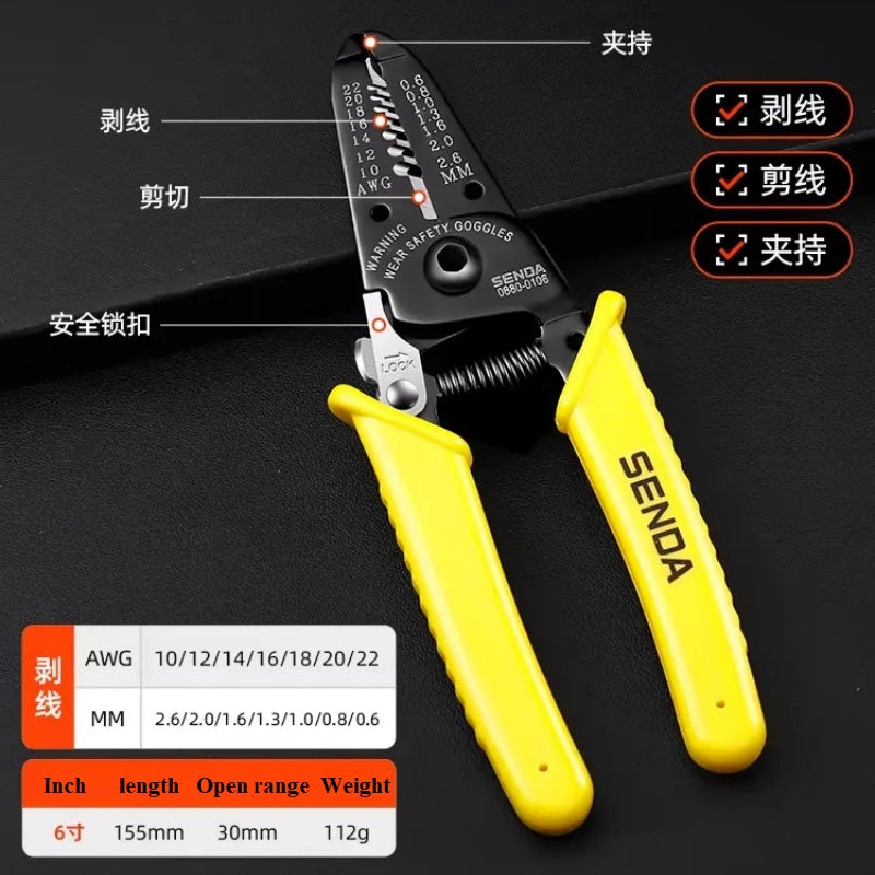 SDA 6-8.5" Multi-Function Wire Stripper