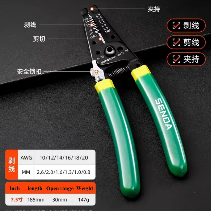 SDA 6-8.5" Multi-Function Wire Stripper