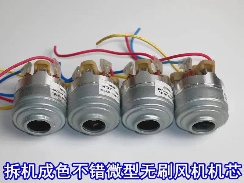 45mm Micro Three-phase Brushless DC Motor Fan 100,000 rpm 21.6V 250W Vacuum Cleaner Brushless Motor Turbo Fan DC12V-21V.100000 rpm fan