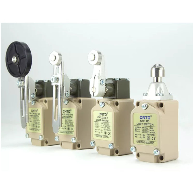 CNTD CWL Limit Switch, IP66 Limit Switch,Vertical Limit Switch ,Waterproof Micro Switch, CWLCA22 CWLCA122Q ,Roller Lever Switch ,6A250VAC Aluminum Housing Switch 
