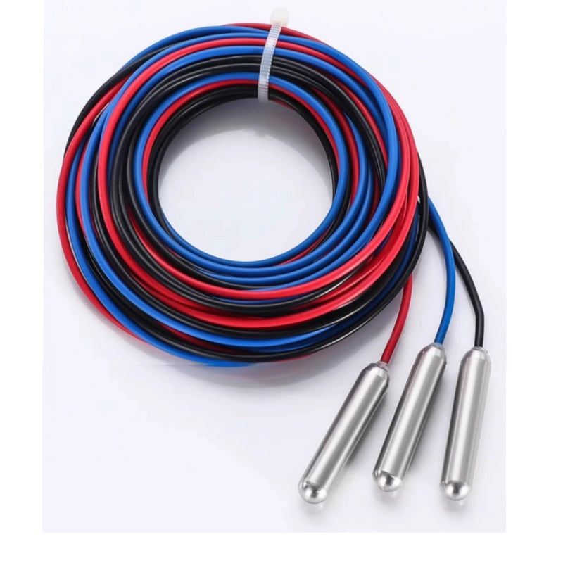 water level probe,liquid level sensor probe,304 stainless steel probe,high temperature silicone probe,water tank sensor,water tower level probe,conductive level probe,pump water level sensor,water level controller accessory,single wire probe,three wire probe,plumbing electrical parts