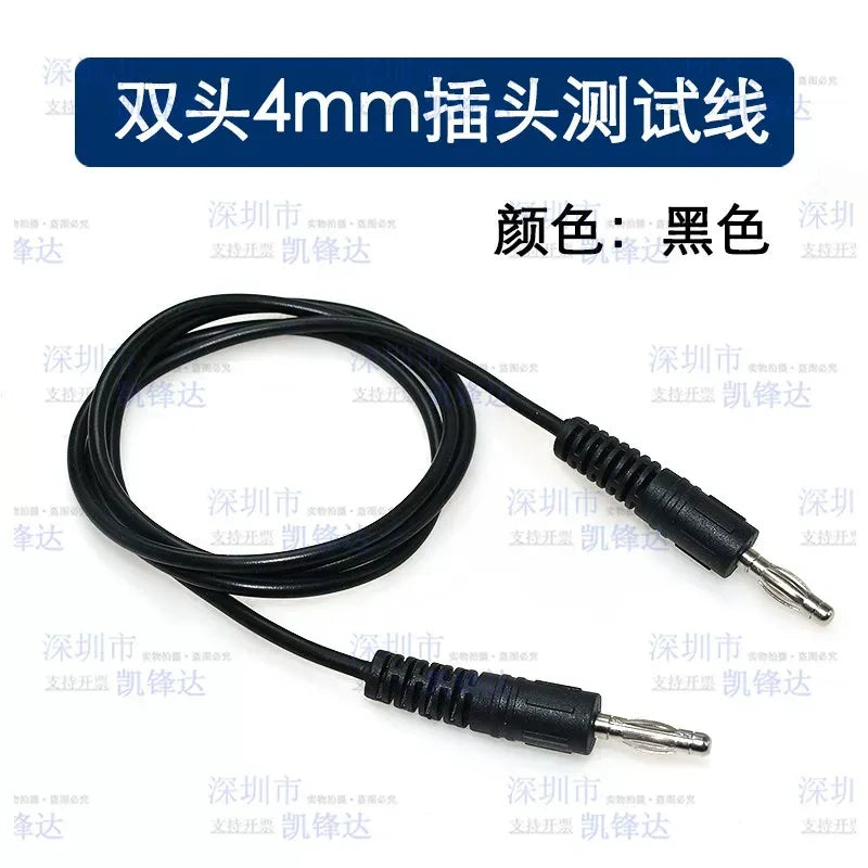 Insulated Alligator Clip Test Leads, Banana Plug to Alligator Clip Cable, Multimeter Power Test Wire, Double End Alligator Clip Jumper Wire for Electrical Testing