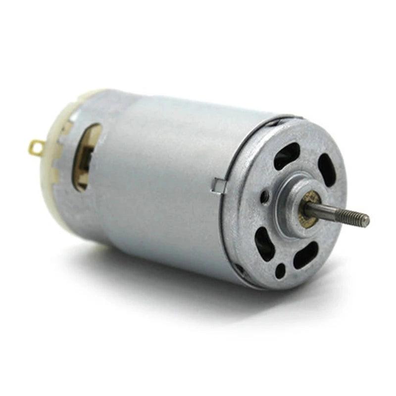 4pcs 390 DC Motor 7.4V 19500rpm High Speed Threaded Shaft 2.3mm Reversed Electric DIY Technology Toy Model Accessories RS390