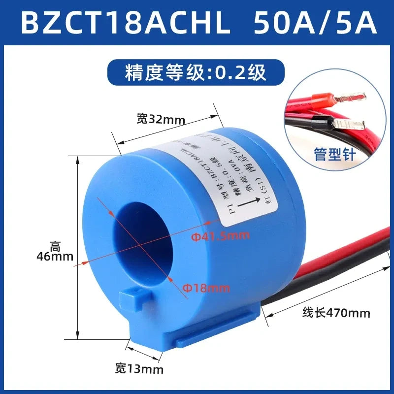 current transformer,BZCT18,BH0.66 CT,mini current transformer,1 turn current transformer,50a/5a 3 phase CT,0.2 class current transformer