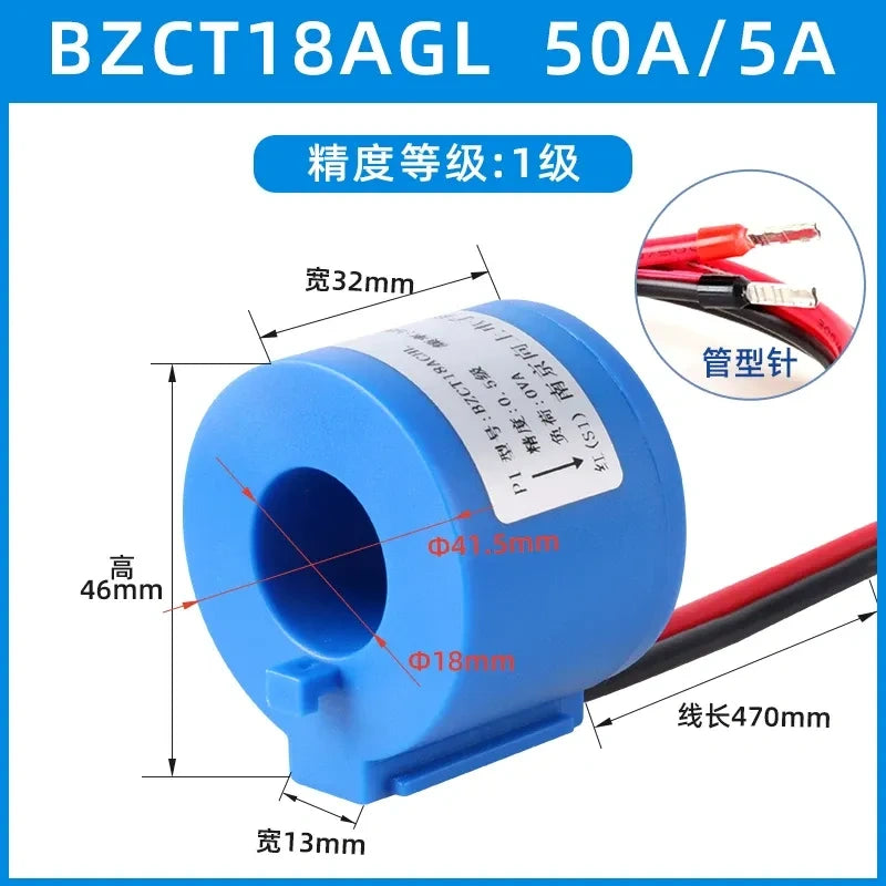 current transformer,BZCT18,BH0.66 CT,mini current transformer,1 turn current transformer,50a/5a 3 phase CT,1 class current transformer