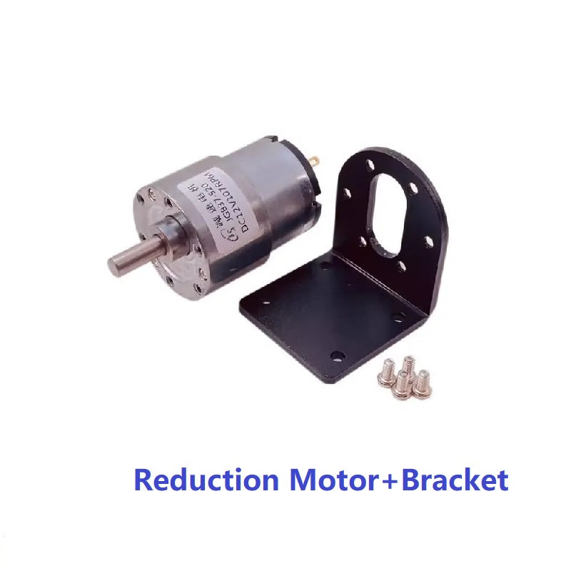 JGB37-520 DC Gear Motor 6V 12V 24V High Torque Metal Gear Low Speed Motor