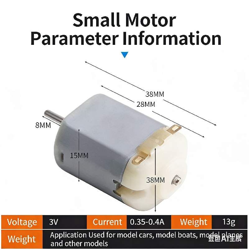 10pcs/lot 130 140 Mini DC Motor Fan Blade DIY Kit