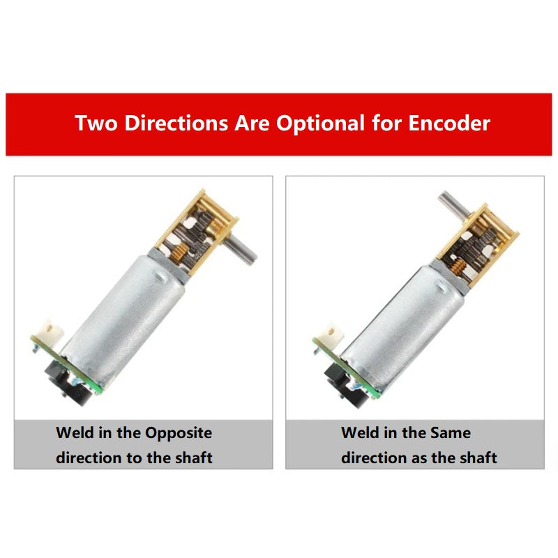 CHF-GW12T-050, dc worm gear motor, encoder motor, hall encoder motor, 6v 12v dc motor, self-locking motor, ab phase encoder, high reduction motor, robotics motor, smart car motor