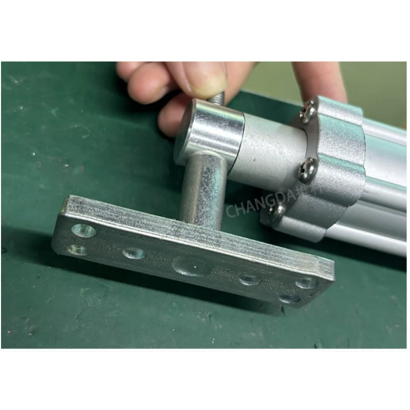 Thick Metal Linear Actuator Bracket, T U Triangle Mount Holder for Electric Linear Actuator Window Opener