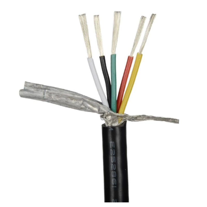 1M UL2464 Multi-Core Double Shielded Cable 2/3/4/5/6/7/8/9/10/12 Core 14AWG~28AWG Tinned Copper Wire