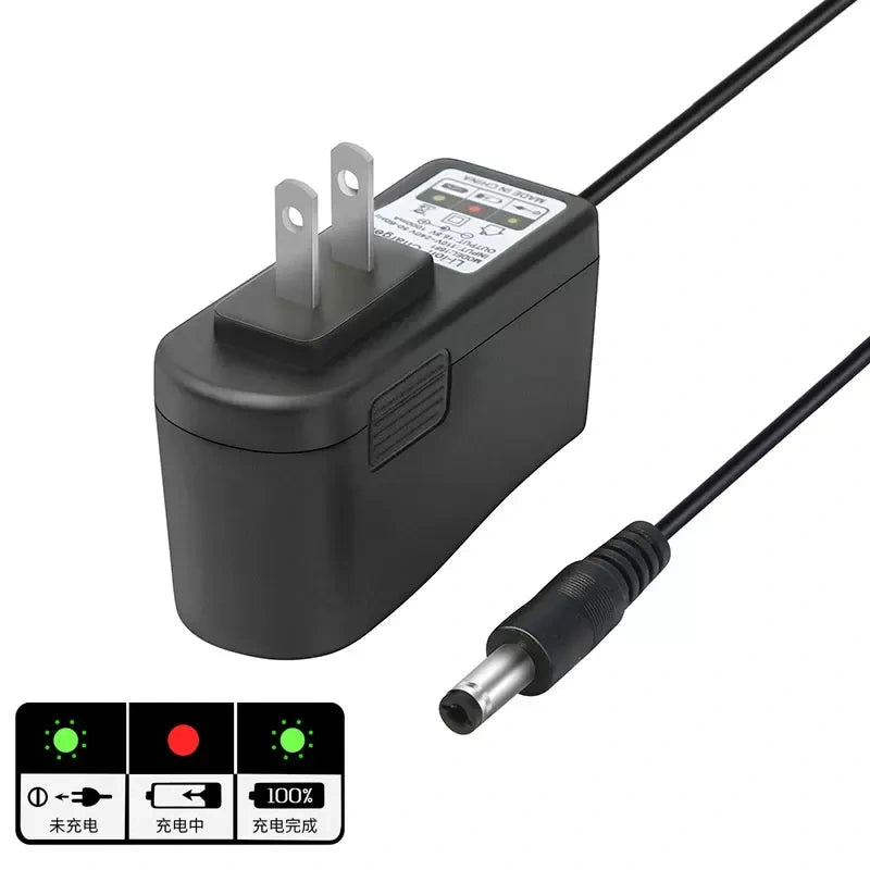 5V 3A fast laser charger, 15W 1-to-3 laser adapter, multi-battery laser level charger, 3A 5.5mm DC power supply