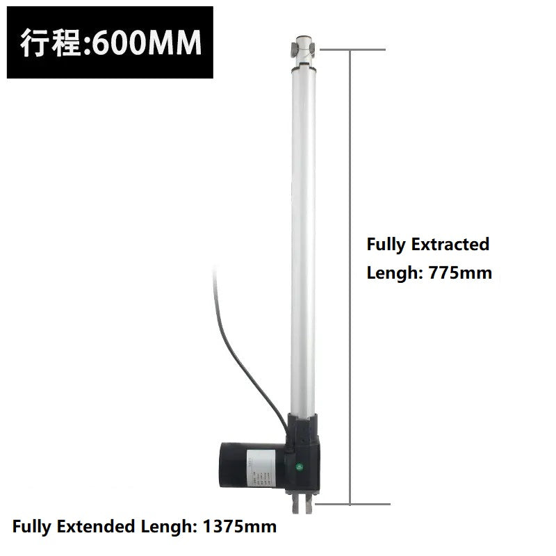 Heavy-Duty Linear Actuator 6000N Max Thrust