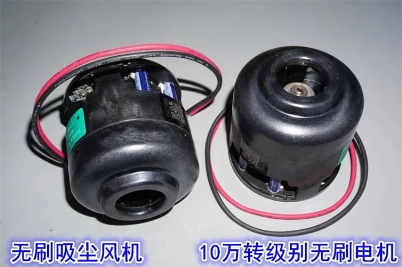 60mm Diameter DC19V-30V 350W High Speed Three Phase Brushless Motor Dust Collection Turbine Fan Replacement Drive BLDC Motors