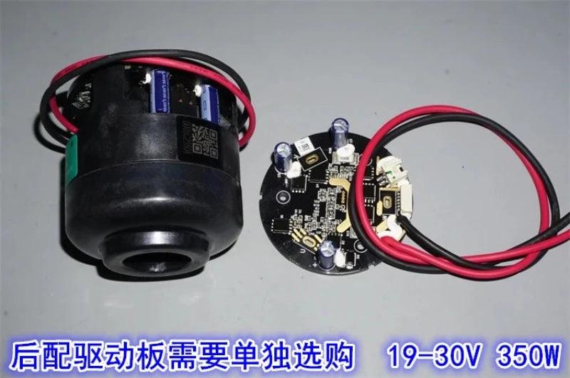 60mm Diameter DC19V-30V 350W High Speed Three Phase Brushless Motor Dust Collection Turbine Fan Replacement Drive BLDC Motors