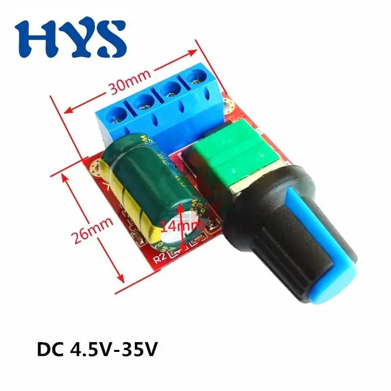 6V 12V 18V 24V DC Motor Controller PWM Speed Electric DC4.5V-35V 5A 90W Adjustable Control Governor Switch Drive Module - electrical center b2c.dc motor controller 12v
