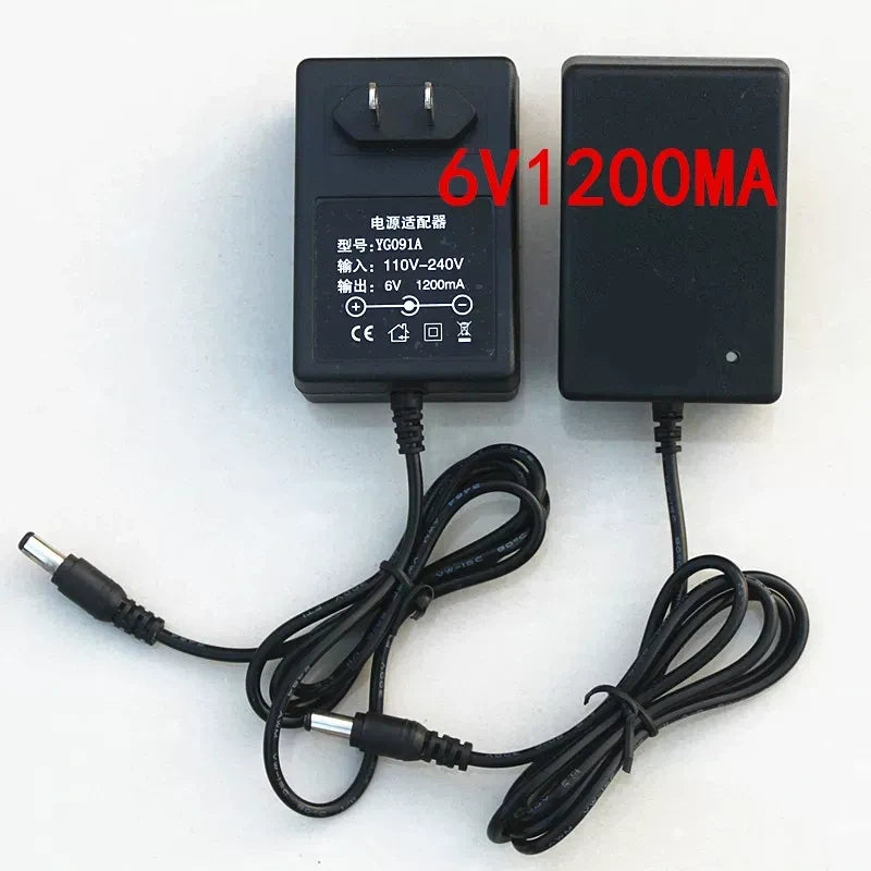 kids ride on car charger,6v battery charger,6V 1200MA battery charger fit 6V7Ah,6V10Ah,6V12Ah battery