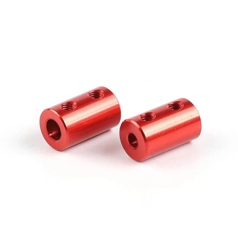 6pcs Aluminum Coupling Bore 1mm 2mm 3mm 3.17mm 4mm 5mm 6mm 3D Printer Parts Shaft Coupler Screw For Stepper Motor Accessories