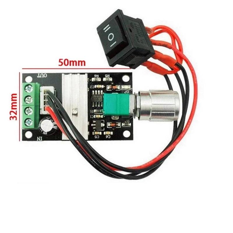 6V 12V 24V DC Motor Controller PWM Speed Pause Start Reversed CW CCW Regulator DC6V-28V 3A 80W Drive Module Switch Governor,dc motor controller 12v